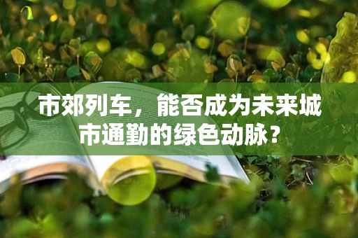 市郊列车，能否成为未来城市通勤的绿色动脉？