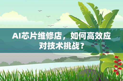 AI芯片维修店，如何高效应对技术挑战？