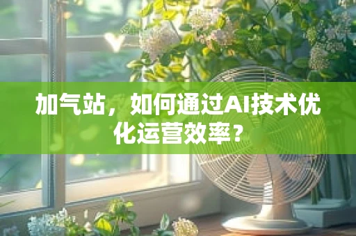 加气站，如何通过AI技术优化运营效率？