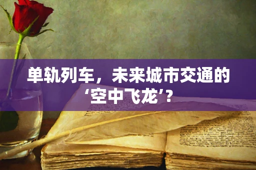 单轨列车，未来城市交通的‘空中飞龙’？