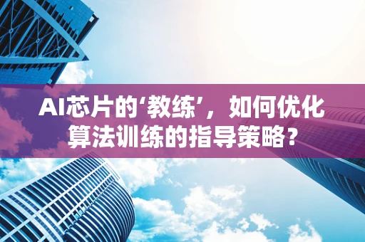 AI芯片的‘教练’，如何优化算法训练的指导策略？