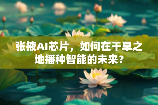 张掖AI芯片，如何在干旱之地播种智能的未来？