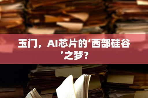 玉门，AI芯片的‘西部硅谷’之梦？